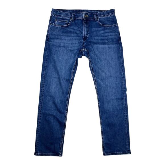 Rodd & Gunn men’s size 36 regular straight fit blue jeans cotton blend